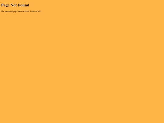 not_found screenshot
