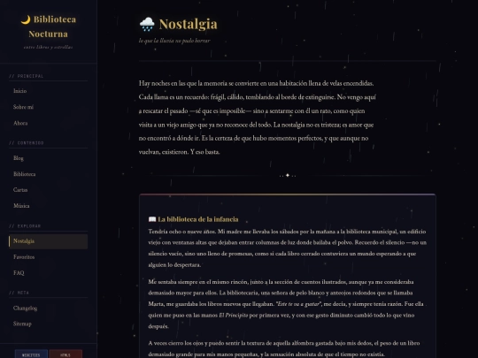 nostalgia screenshot