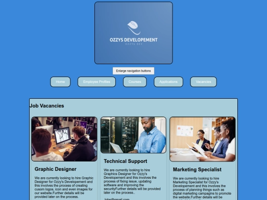 vacancies screenshot