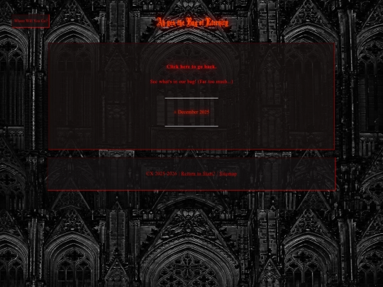Collections/Personal/Bag screenshot
