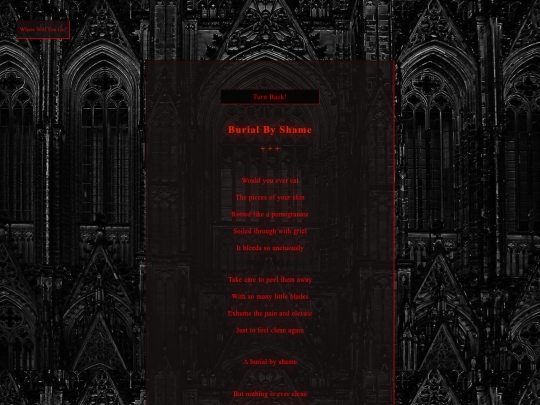 Poetry/Burial-By-Shame screenshot