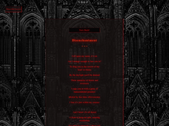 Poetry/Disenchantment screenshot