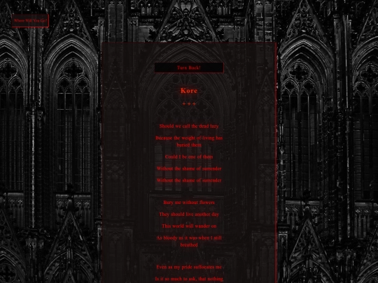 Poetry/Kore screenshot