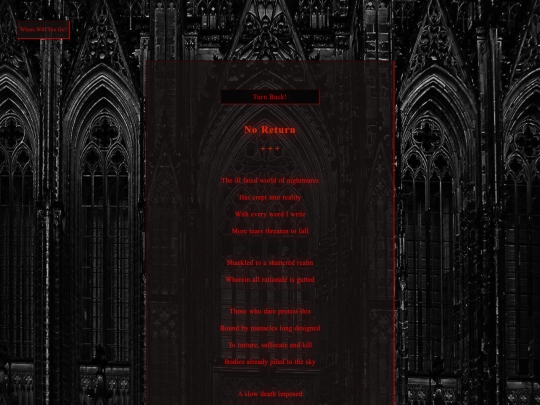 Poetry/No_Return screenshot