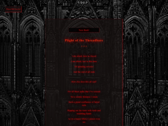 Poetry/Plight-of-the-Threadbare screenshot