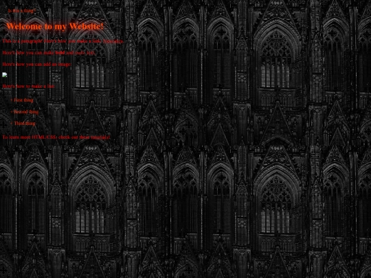 test screenshot