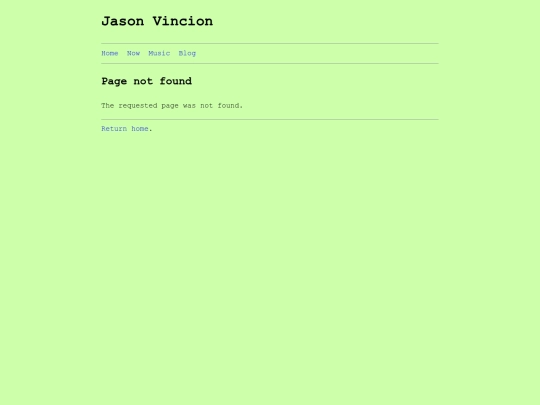 not_found screenshot