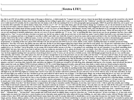 lte/textra screenshot