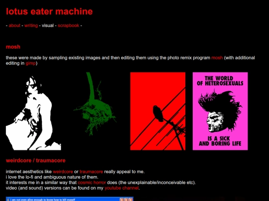 visual screenshot
