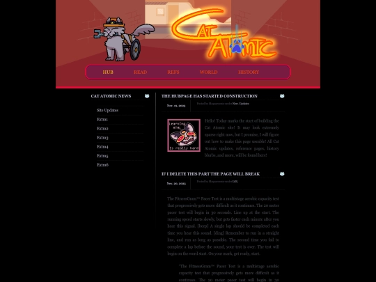 catAtomic/catAtomic_hubpage1 screenshot