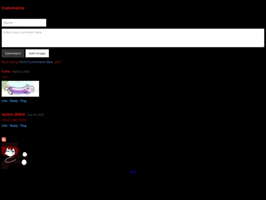 guestbook screenshot