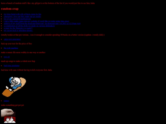 myrandomstuff screenshot