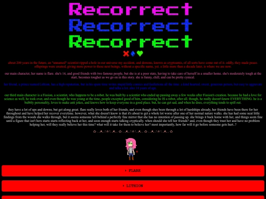 recorrect screenshot