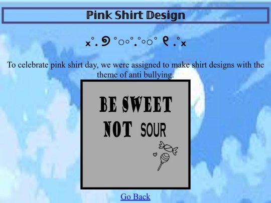 pinkshirtday screenshot