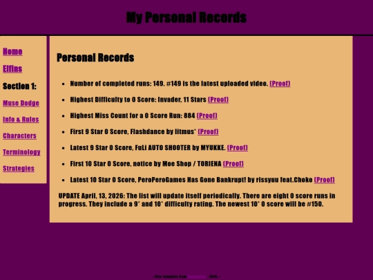 theartof/records screenshot