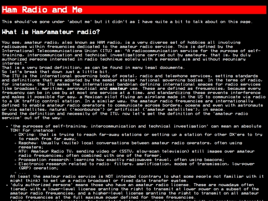 hamradio screenshot