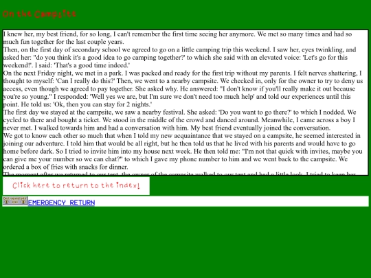 littlestories/campsite screenshot
