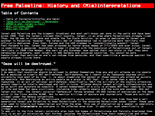 opinions/palestine screenshot