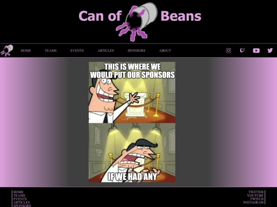sponsors screenshot