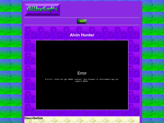 gilbysofts/games/alvinhunter screenshot
