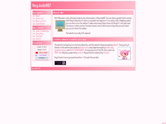aboutme screenshot