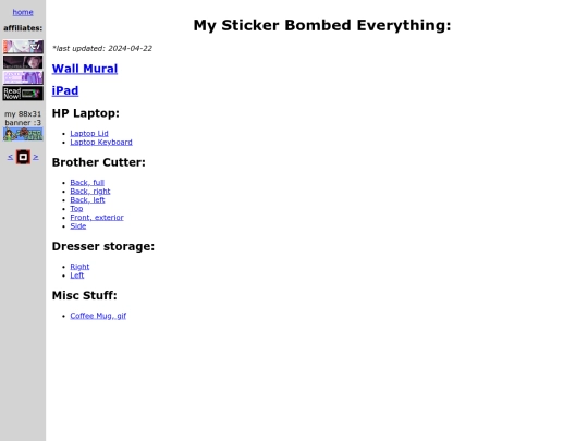 stickerBomb screenshot