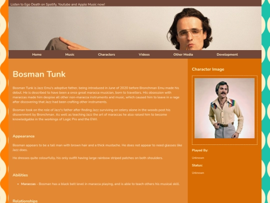 Character Pages/BosmanTunk screenshot