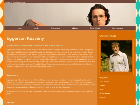 Character Pages/EggersonKeaveny screenshot