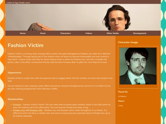 Character Pages/FashionVictim screenshot