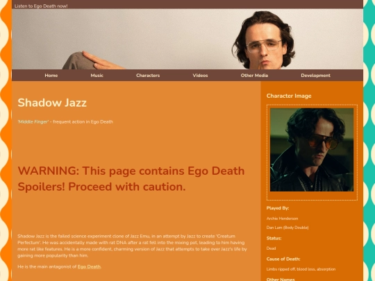 Character Pages/ShadowJazz screenshot
