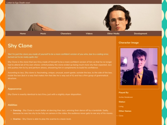 Character Pages/ShyClone screenshot