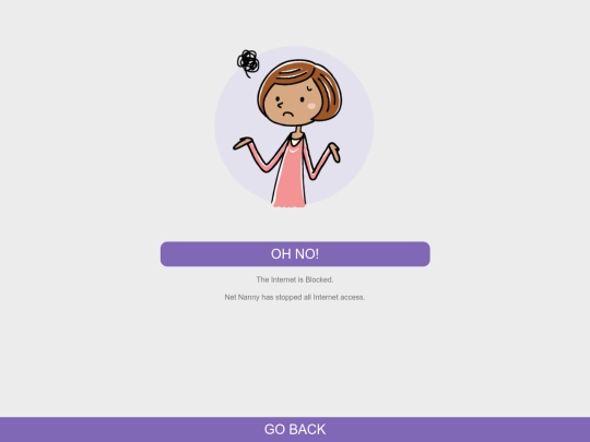 THIS IS WHAT NET NANNY LOOKS LIKE!!! screenshot