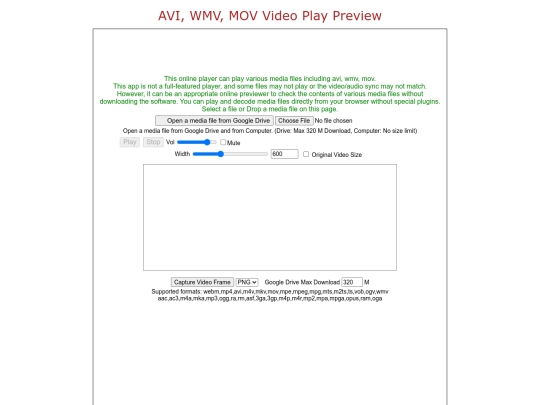 videoplayer screenshot