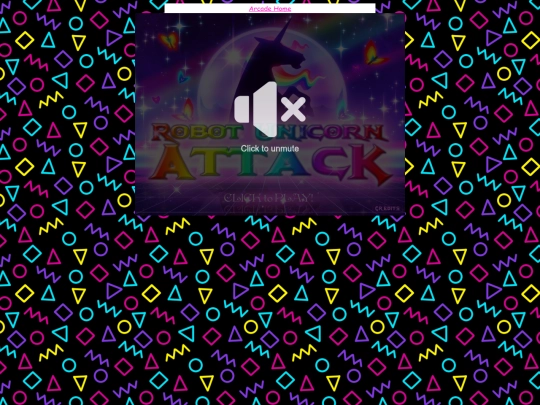 arcade/games/flash/robotunicornattack screenshot