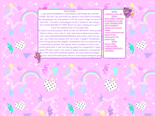 blog/IHAVETHEEXCITEMENT screenshot