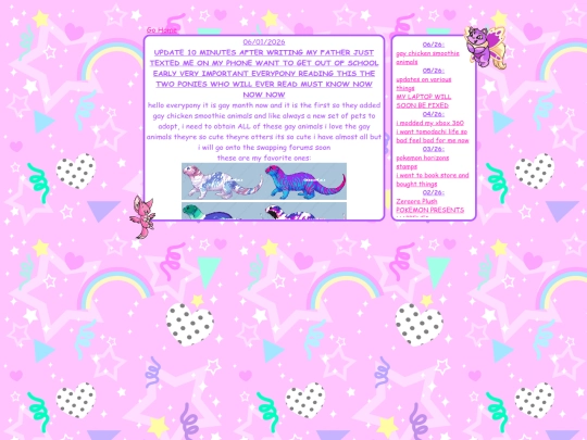 blog/gaychickensmoothieanimals screenshot