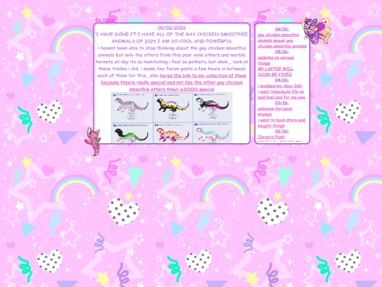 blog/gaychickensmoothieanimalsagain screenshot