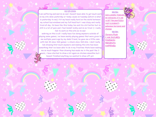 blog/yeowch screenshot
