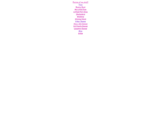 collection/list screenshot