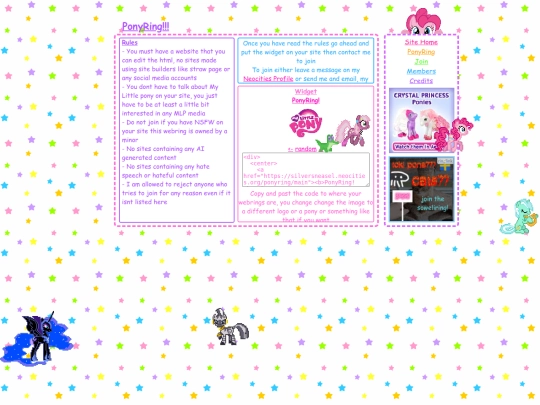 ponyring/join screenshot
