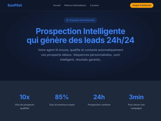 Prospection screenshot