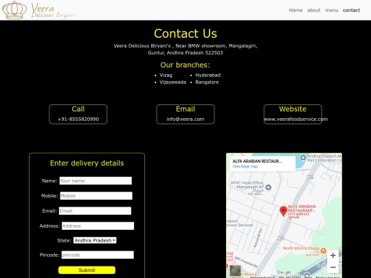 contact screenshot