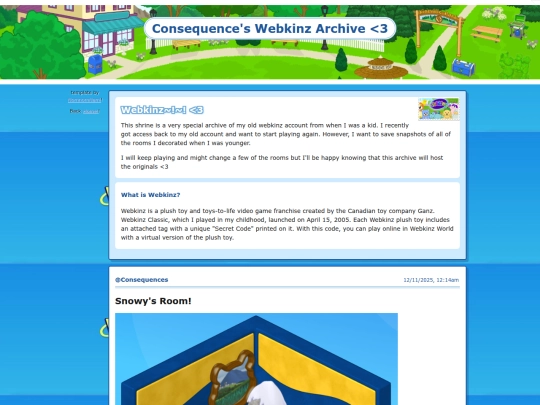 Shrines/webkinz screenshot