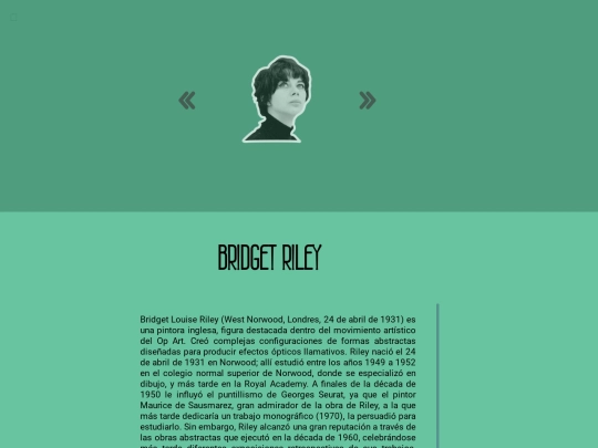 pages/bridget screenshot