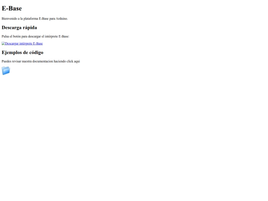 EbaseWeb/Paginaprincipal screenshot