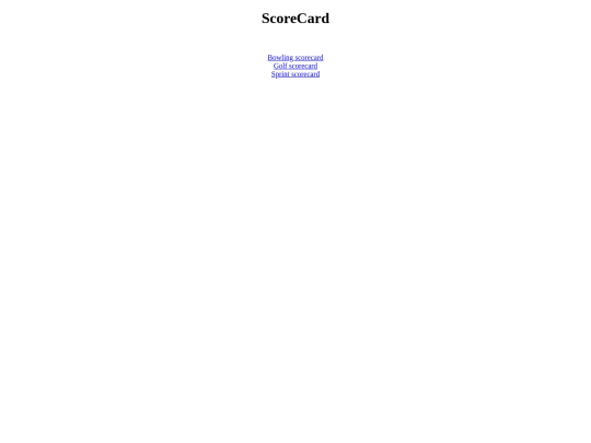 4.14/ScorecardsAssignment screenshot
