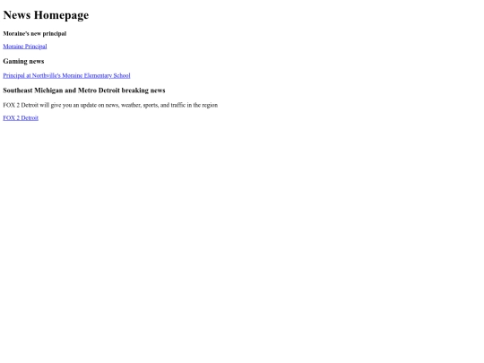 index screenshot