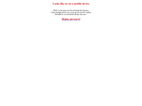 sites/mobile screenshot