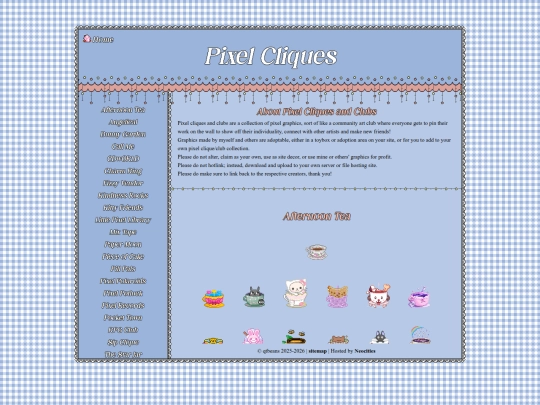 cliques screenshot
