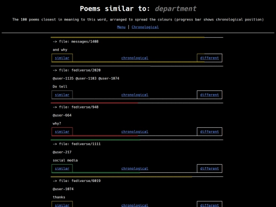 similar-different/wordcloud/department screenshot